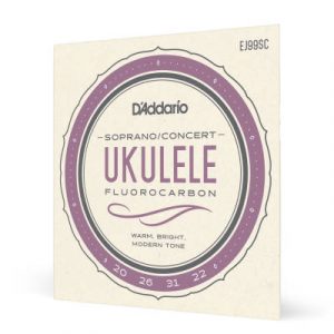 D'Addario SOPRANO/CONCERT Ukulele Set