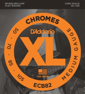 D'Addario 50-105 Medium Long Scale Bass Strings ECB82