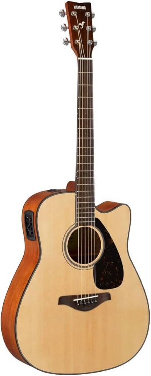 Yamaha  FGX800C Folk Guitar - Natural 02