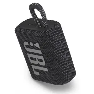 JBL GO3 Portable Bluetooth Speaker - Black