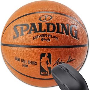 Round Mouse Pad - Basketball