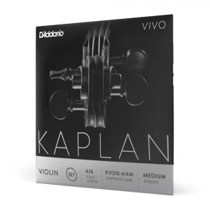 KAPLAN VIVO VIOLIN STRING SETString Set, 4/4 Scale, Medium Tension