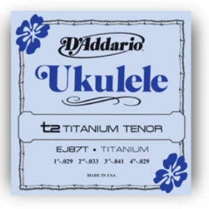 D'Addario Set Tenor Titanium Ukulele