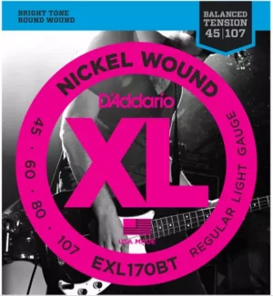 D'Addario 45-107 Balanced Tension Regular Light / Long Scale Set