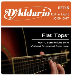 D'Addario 10-47 Extra Light Acoustic Guitar Strings