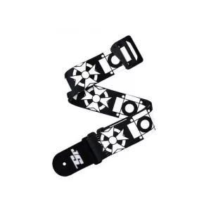 D'Addario Planet Waves Joe Satriani Woven Swivel Guitar Strap - Crosses