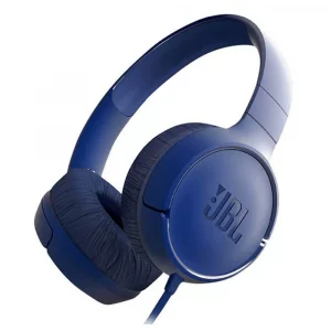 JBL - Tune 500 Wired On-Ear Headphones - Blue